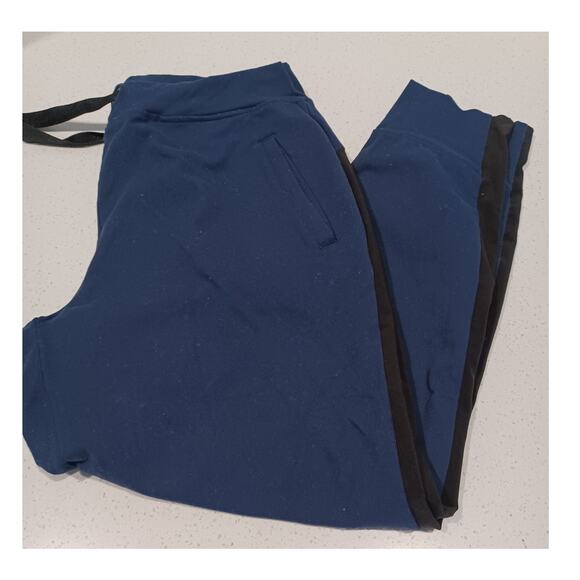 3 Women's Joggers Pants AVIA Red/Navy/Black Size M 8/10 - Picture 7 of 9